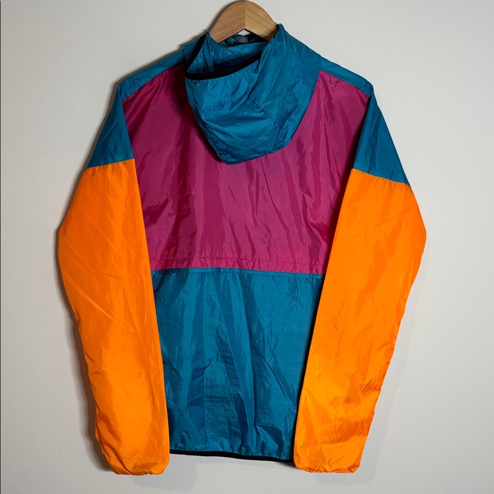 cotopaxi Teal, Orange, Magenta & Green Colorblock Windbreaker - Picture 5 of 5
